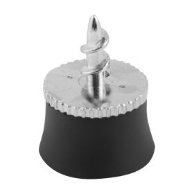 Black Silicone Alloy Golf Ball Pick Up Suction Cup Grabber Retriever Tool