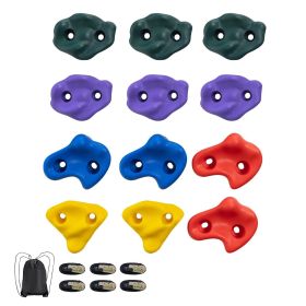 VEVOR Ninja Tree Climbing Kit 12 Tree Climbing Holds 6 Ratchet Straps Outdoor