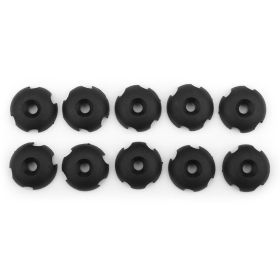 10pcs Nylon Large Deck Line Guide Round Outfitting for Kayak Canoe (Option: as picture)