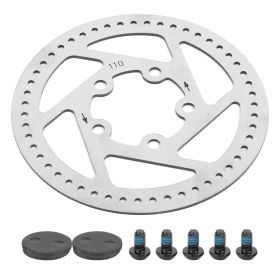 Disc Brake 5 Holes 110mm Wheel Rear Disc Brake With Brake Pad for M365 Electric Scooter (Option: as picture)