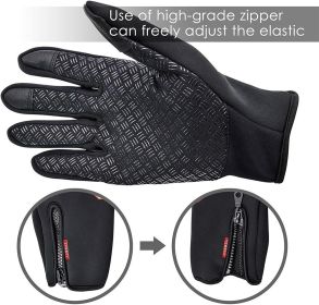 Cozy Season Gloves, Cozy Season Co Thermal Gloves, Stylish Fleece Lined Warm Winter Gloves For Cold Weather (Option: Black-S)
